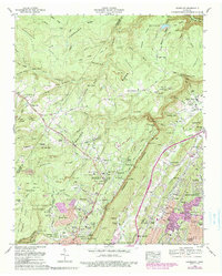 Download a high-resolution, GPS-compatible USGS topo map for Fairmount, TN (1990 edition)