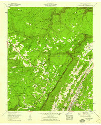 Download a high-resolution, GPS-compatible USGS topo map for Fairmount, TN (1965 edition)