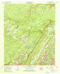 Download a high-resolution, GPS-compatible USGS topo map for Fairmount, TN (1972 edition)