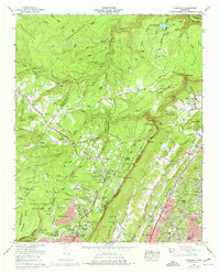 Download a high-resolution, GPS-compatible USGS topo map for Fairmount, TN (1977 edition)
