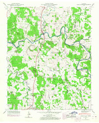 Download a high-resolution, GPS-compatible USGS topo map for Farmington, TN (1968 edition)