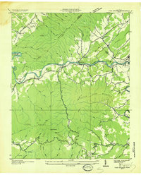 Download a high-resolution, GPS-compatible USGS topo map for Fish Springs, TN (1935 edition)