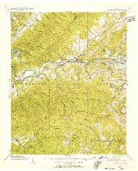 Download a high-resolution, GPS-compatible USGS topo map for Fish Springs, TN (1952 edition)