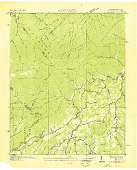Download a high-resolution, GPS-compatible USGS topo map for Flag Pond, TN (1936 edition)