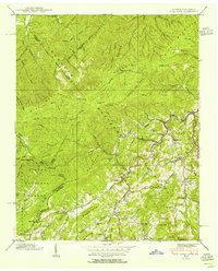 Download a high-resolution, GPS-compatible USGS topo map for Flag Pond, TN (1954 edition)