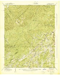Download a high-resolution, GPS-compatible USGS topo map for Flag Pond, TN (1939 edition)