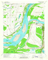 Download a high-resolution, GPS-compatible USGS topo map for Fletcher Lake, TN (1967 edition)
