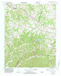 Download a high-resolution, GPS-compatible USGS topo map for Forest Grove, TN (1983 edition)