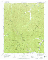 Download a high-resolution, GPS-compatible USGS topo map for Fork Mountain, TN (1977 edition)