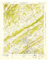 Download a high-resolution, GPS-compatible USGS topo map for Fountain City, TN (1941 edition)
