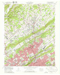 Download a high-resolution, GPS-compatible USGS topo map for Fountain City, TN (1979 edition)