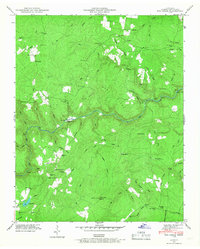 Download a high-resolution, GPS-compatible USGS topo map for Fox Creek, TN (1968 edition)