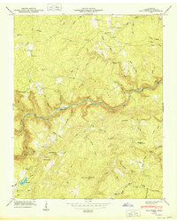 Download a high-resolution, GPS-compatible USGS topo map for Fox Creek, TN (1949 edition)