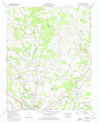 preview thumbnail of historical topo map of Coffee County, TN in 1956