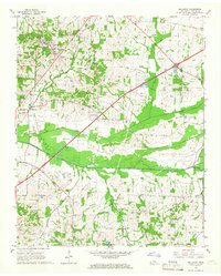 Download a high-resolution, GPS-compatible USGS topo map for Gallaway, TN (1966 edition)