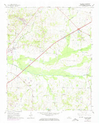Download a high-resolution, GPS-compatible USGS topo map for Gallaway, TN (1974 edition)