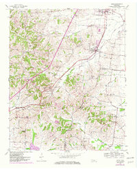 Download a high-resolution, GPS-compatible USGS topo map for Gates, TN (1982 edition)