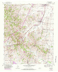 Download a high-resolution, GPS-compatible USGS topo map for Gates, TN (1984 edition)
