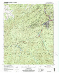 Download a high-resolution, GPS-compatible USGS topo map for Gatlinburg, TN (2001 edition)