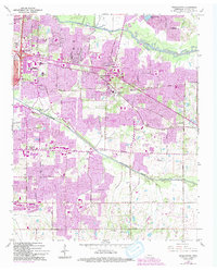 Download a high-resolution, GPS-compatible USGS topo map for Germantown, TN (1994 edition)