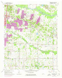 Download a high-resolution, GPS-compatible USGS topo map for Germantown, TN (1974 edition)