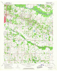 Download a high-resolution, GPS-compatible USGS topo map for Germantown, TN (1967 edition)