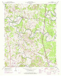 preview thumbnail of historical topo map of Maury County, TN in 1947