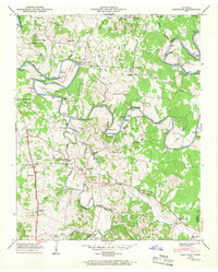 Download a high-resolution, GPS-compatible USGS topo map for Glendale, TN (1967 edition)