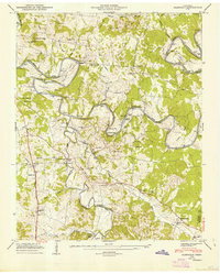 Download a high-resolution, GPS-compatible USGS topo map for Glendale, TN (1948 edition)