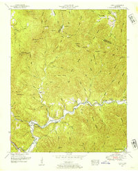 Download a high-resolution, GPS-compatible USGS topo map for Gobey, TN (1954 edition)