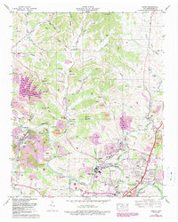 Download a high-resolution, GPS-compatible USGS topo map for Godwin, TN (1989 edition)