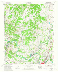 Download a high-resolution, GPS-compatible USGS topo map for Godwin, TN (1967 edition)