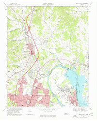 Download a high-resolution, GPS-compatible USGS topo map for Goodlettsville, TN (1977 edition)