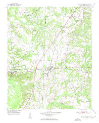 preview thumbnail of historical topo map of Grand Junction, TN in 1951