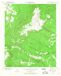 preview thumbnail of historical topo map of Cumberland County, TN in 1946
