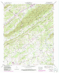 Download a high-resolution, GPS-compatible USGS topo map for Graveston, TN (1988 edition)