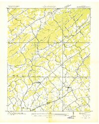 preview thumbnail of historical topo map of Union County, TN in 1935