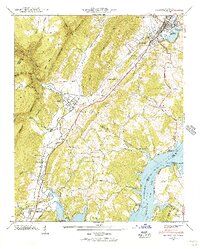 Download a high-resolution, GPS-compatible USGS topo map for Graysville, TN (1956 edition)