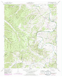 Download a high-resolution, GPS-compatible USGS topo map for Greenfield Bend, TN (1985 edition)