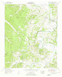 Download a high-resolution, GPS-compatible USGS topo map for Greenfield Bend, TN (1957 edition)