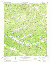 Download a high-resolution, GPS-compatible USGS topo map for Halls Creek, TN (1974 edition)