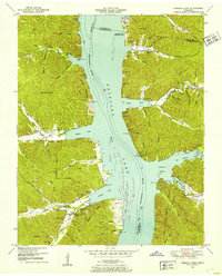 Download a high-resolution, GPS-compatible USGS topo map for Harmon Creek, TN (1953 edition)