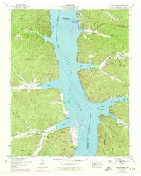 Download a high-resolution, GPS-compatible USGS topo map for Harmon Creek, TN (1974 edition)