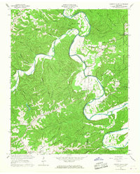 Download a high-resolution, GPS-compatible USGS topo map for Harpeth Valley, TN (1967 edition)