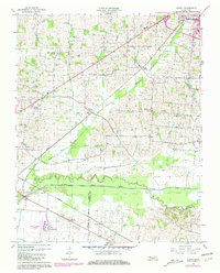Download a high-resolution, GPS-compatible USGS topo map for Harris, TN (1981 edition)