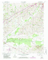 Download a high-resolution, GPS-compatible USGS topo map for Harris, TN (1983 edition)