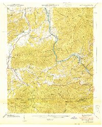 Download a high-resolution, GPS-compatible USGS topo map for Hartford, TN (1940 edition)