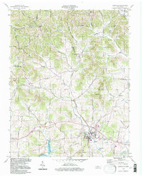 Download a high-resolution, GPS-compatible USGS topo map for Hartsville, TN (1997 edition)