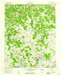 Download a high-resolution, GPS-compatible USGS topo map for Hartsville, TN (1960 edition)
