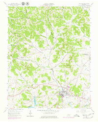 Download a high-resolution, GPS-compatible USGS topo map for Hartsville, TN (1979 edition)